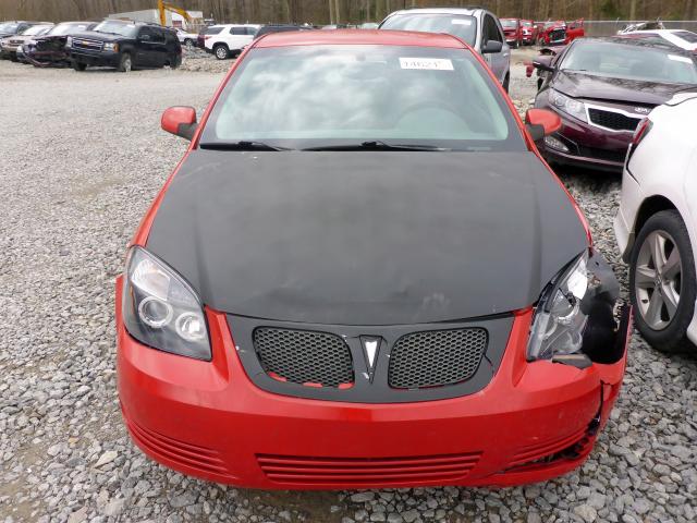 1G2AL18HX97137824 - 2009 PONTIAC G5 RED photo 2