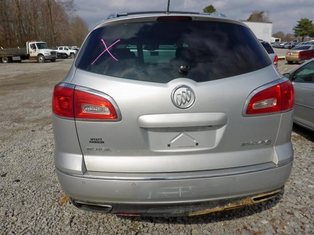 5GAKVCKD5EJ134114 - 2014 BUICK ENCLAVE SILVER photo 4