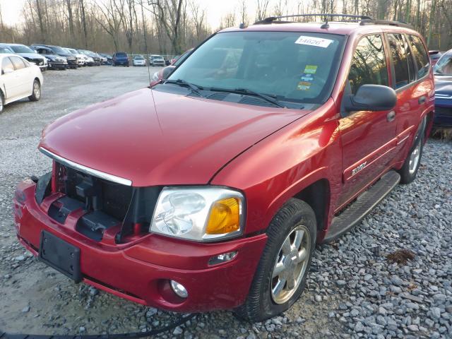 1GKDS13S852151277 - 2005 GMC ENVOY MAROON photo 1