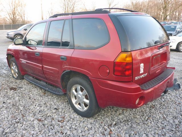 1GKDS13S852151277 - 2005 GMC ENVOY MAROON photo 6