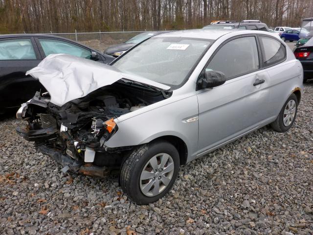 KMHCM36C58U095126 - 2008 HYUNDAI ACCENT GS SILVER photo 1