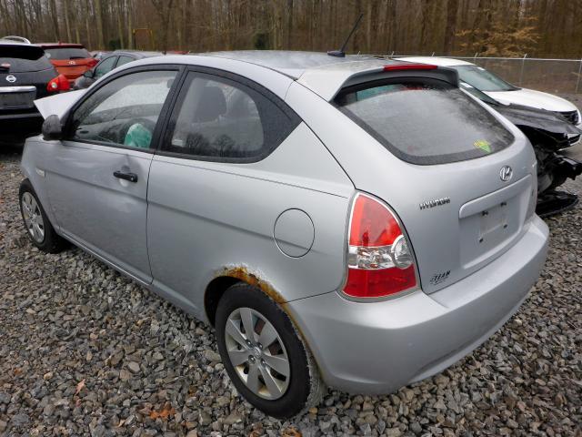 KMHCM36C58U095126 - 2008 HYUNDAI ACCENT GS SILVER photo 6