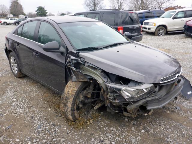 1G1PC5SHXB7156572 - 2011 CHEVROLET CRUZE LS GRAY photo 3