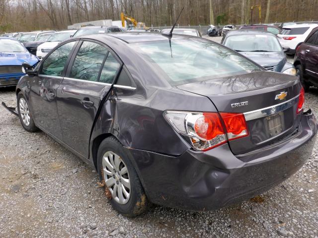 1G1PC5SHXB7156572 - 2011 CHEVROLET CRUZE LS GRAY photo 6