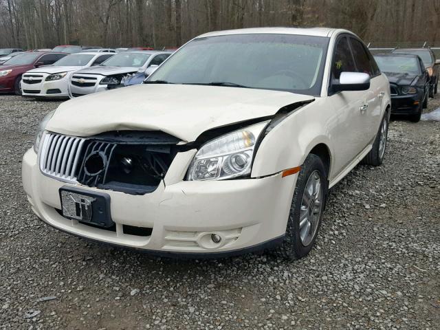 1MEHM42W99G632756 - 2009 MERCURY SABLE PREM WHITE photo 2