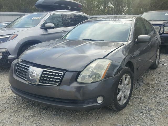 1N4BA41E06C829736 - 2006 NISSAN MAXIMA SE GRAY photo 2