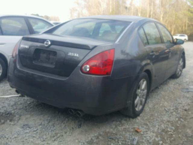 1N4BA41E06C829736 - 2006 NISSAN MAXIMA SE GRAY photo 4