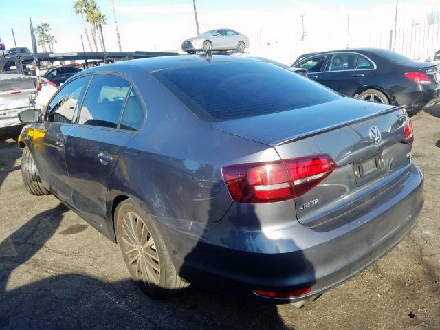 3VWD17AJ6GM383025 - 2016 VOLKSWAGEN JETTA SPORT  photo 3