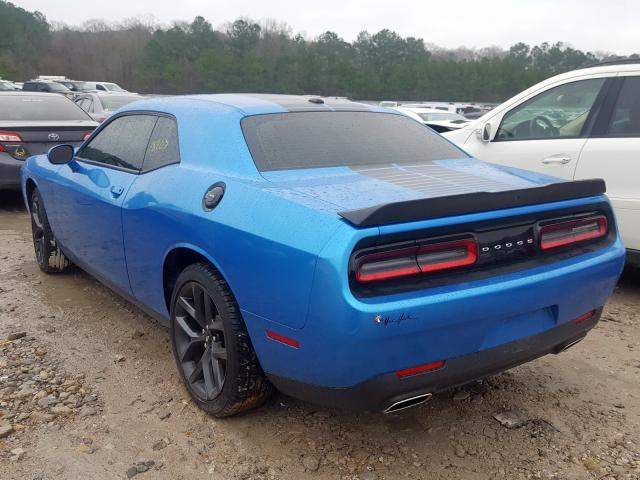 2C3CDZAG6KH557595 - 2019 DODGE CHALLENGER SXT  photo 3