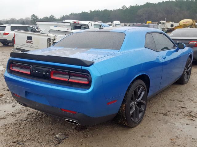 2C3CDZAG6KH557595 - 2019 DODGE CHALLENGER SXT  photo 4