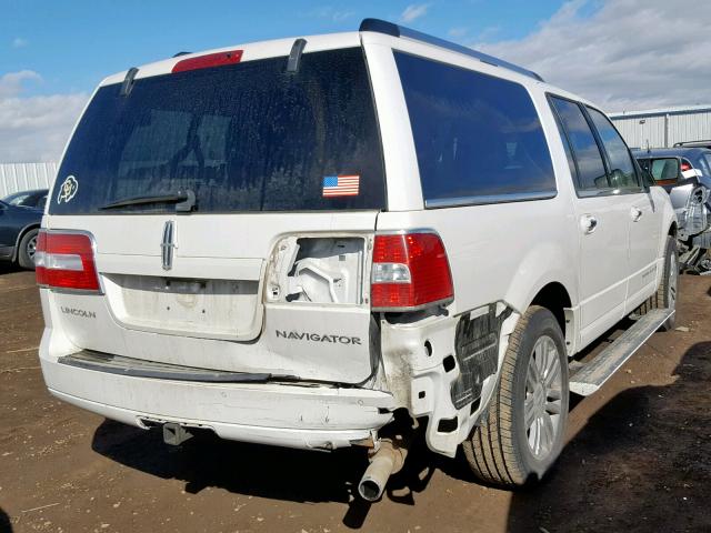5LMFL28509LJ00858 - 2009 LINCOLN NAVIGATOR 白色 照片 4