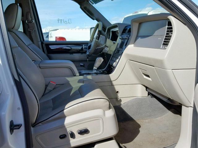 5LMFL28509LJ00858 - 2009 LINCOLN NAVIGATOR 白色 照片 5