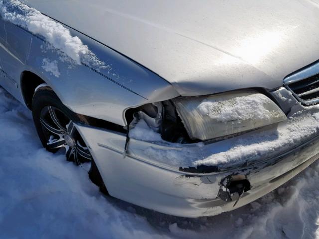 1YVGF22D715224826 - 2001 MAZDA 626 ES SILVER photo 9