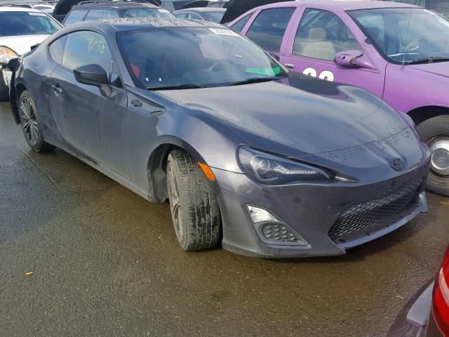JF1ZNAA10D1710253 - 2013 TOYOTA SCION FR-S GRAY photo 1