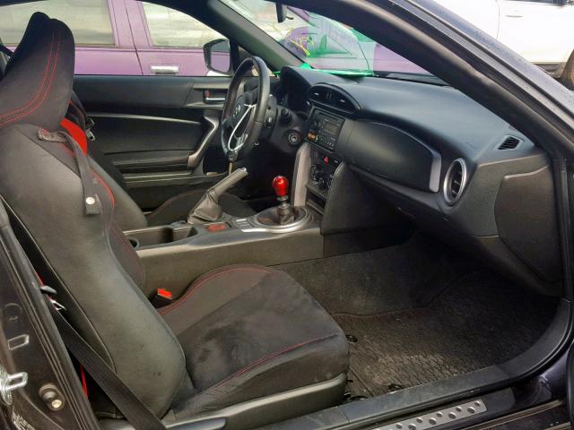 JF1ZNAA10D1710253 - 2013 TOYOTA SCION FR-S GRAY photo 5
