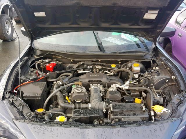 JF1ZNAA10D1710253 - 2013 TOYOTA SCION FR-S GRAY photo 7