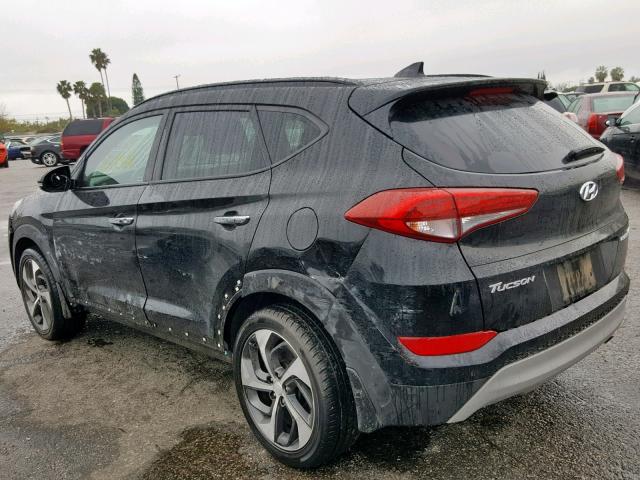 KM8J33A23HU357556 - 2017 HYUNDAI TUCSON LIM BLACK photo 3