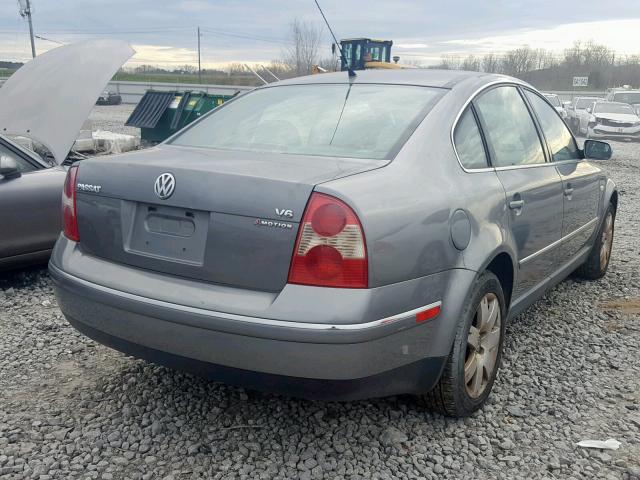 WVWTH63B03P437384 - 2003 VOLKSWAGEN PASSAT GLX 灰色 照片 4