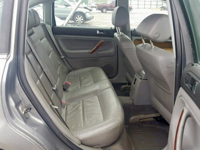 WVWTH63B03P437384 - 2003 VOLKSWAGEN PASSAT GLX 灰色 照片 6