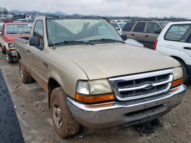 1FTYR10C9YPB32847 - 2000 FORD RANGER GOLD photo 1