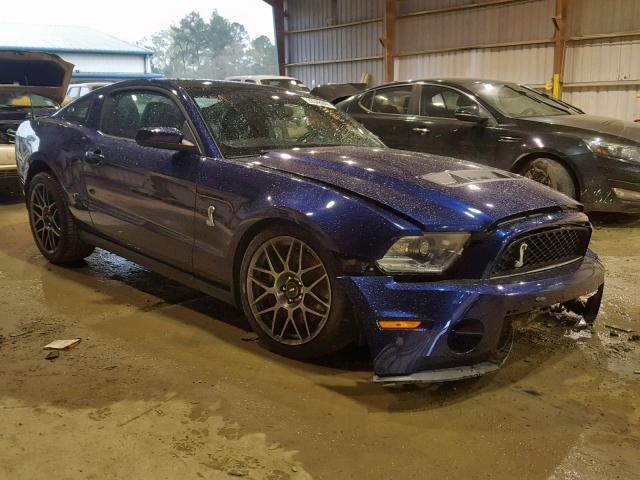 1ZVBP8JS2C5218190 - 2012 FORD MUSTANG SH BLUE photo 1