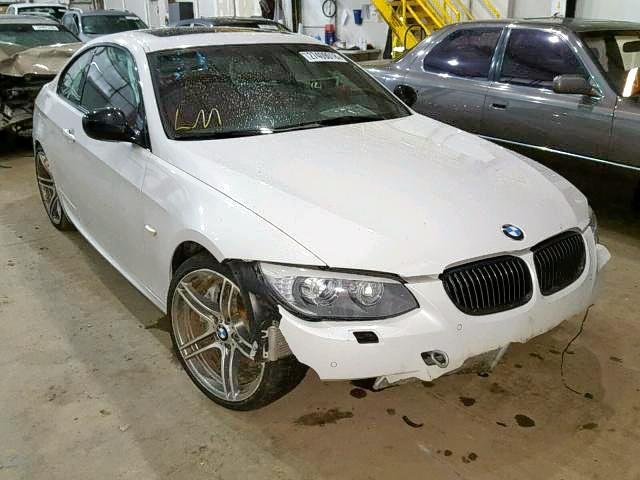 WBAKG1C55DJ217946 - 2013 BMW 335 I SULE WHITE photo 1