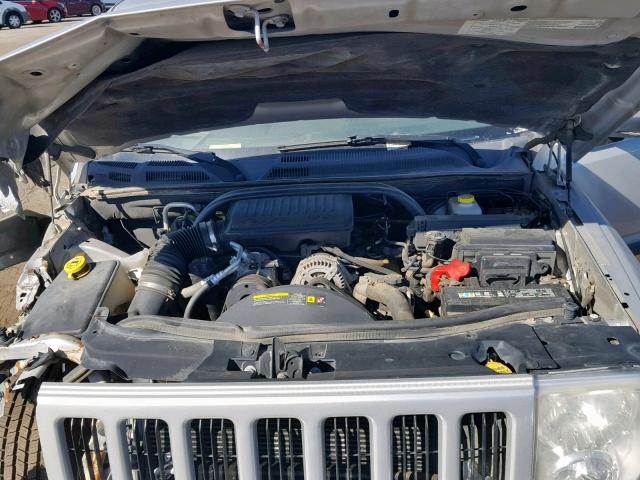 1J8HH48K66C203273 - 2006 JEEP COMMANDER ვერცხლისფერი ფოტო 7