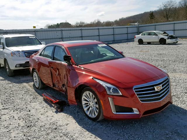 1G6AS5SS6J0119654 - 2018 CADILLAC CTS PREMIU RED photo 1