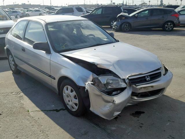 2HGEJ6444YH107046 - 2000 HONDA CIVIC DX SILVER photo 1