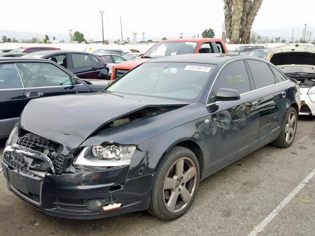 WAUAH74F58N112275 - 2008 AUDI A6 3.2 BLACK photo 2