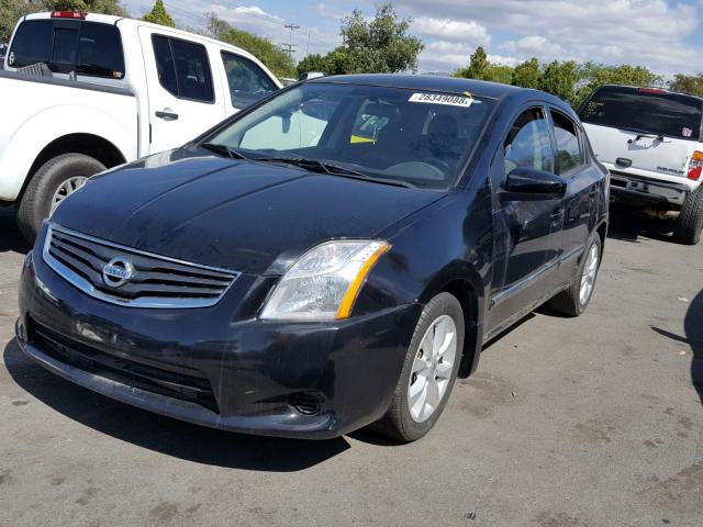 3N1AB6AP4BL732430 - 2011 NISSAN SENTRA 2.0 BLACK photo 2