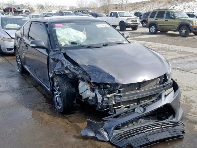 JTKJF5C73FJ009084 - 2015 TOYOTA SCION TC ნაცრისფერი ფოტო 1