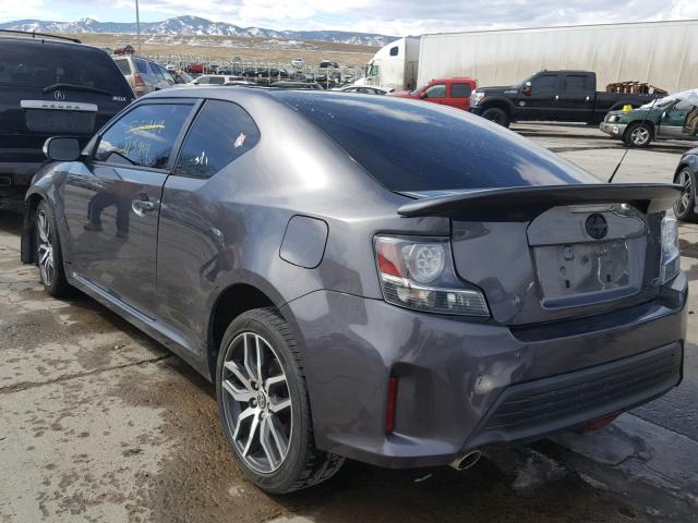 JTKJF5C73FJ009084 - 2015 TOYOTA SCION TC ნაცრისფერი ფოტო 3