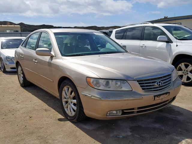 KMHFC46F86A131468 - 2006 HYUNDAI AZERA SE GOLD photo 1