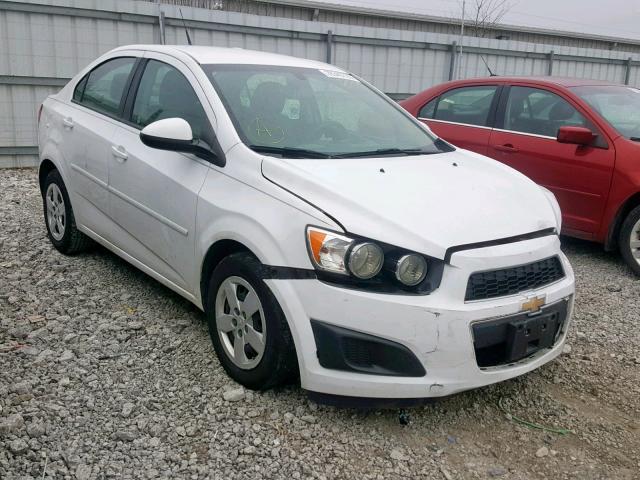 1G1JA5SH1E4112395 - 2014 CHEVROLET SONIC LS 白色 照片 1