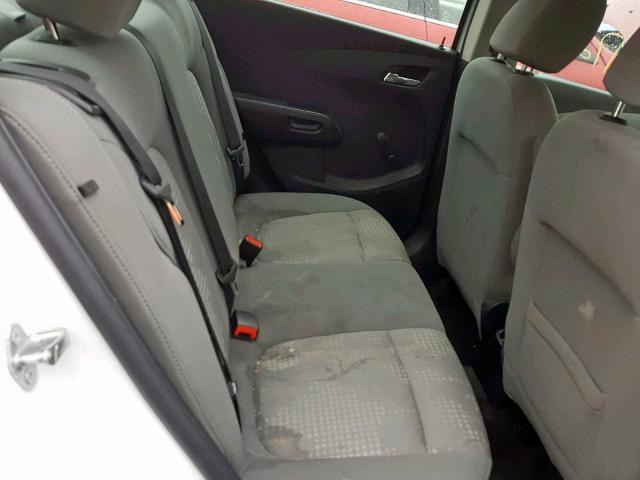 1G1JA5SH1E4112395 - 2014 CHEVROLET SONIC LS 白色 照片 6