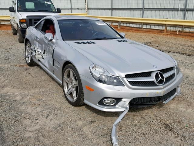 WDBSK71F69F143669 - 2009 MERCEDES-BENZ SL 550 SILVER photo 1