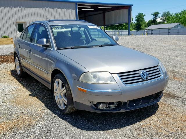 WVWRU63B15E051741 - 2005 VOLKSWAGEN PASSAT GLX GRAY photo 1