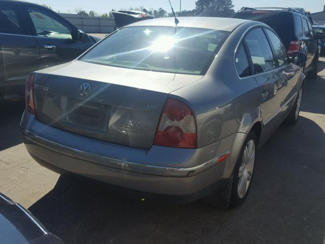 WVWRU63B15E051741 - 2005 VOLKSWAGEN PASSAT GLX GRAY photo 4