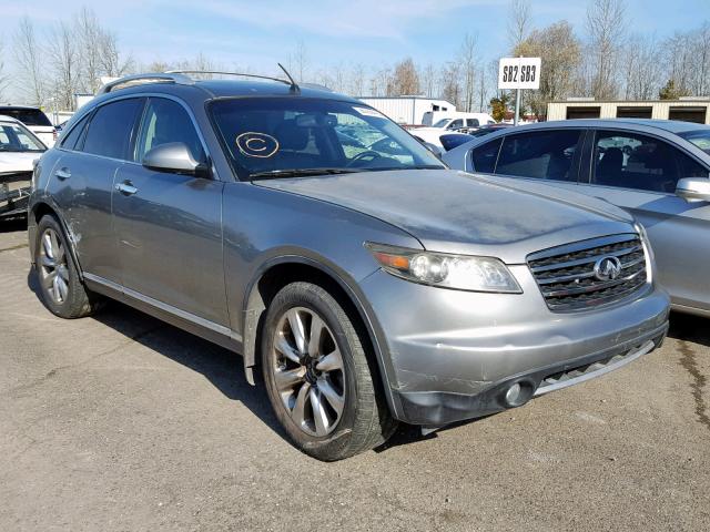 JNRBS08W88X400189 - 2008 INFINITI FX45 GRAY photo 1