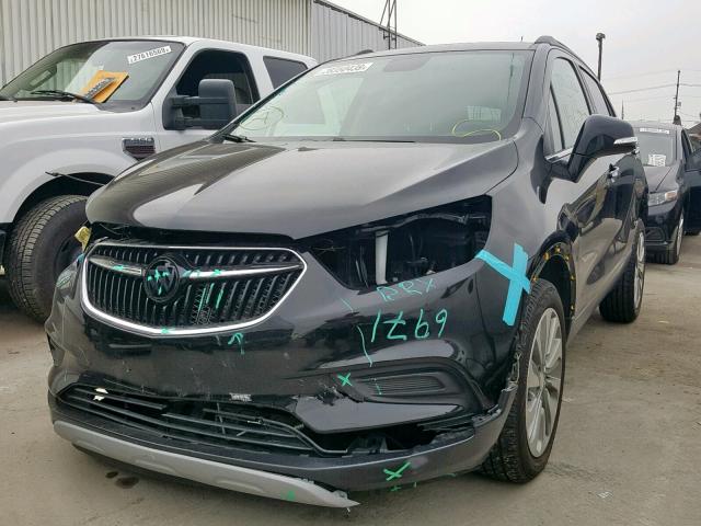 KL4CJASB3HB205966 - 2017 BUICK ENCORE PRE BLACK photo 2