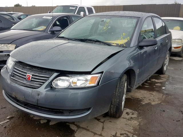 1G8AJ55F87Z188925 - 2007 SATURN ION LEVEL CHARCOAL photo 2