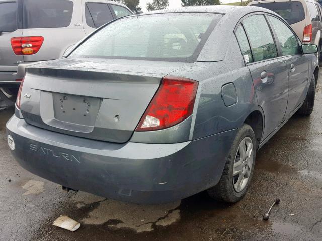 1G8AJ55F87Z188925 - 2007 SATURN ION LEVEL CHARCOAL photo 4