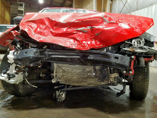 3VW2K7AJ6FM322745 - 2015 VOLKSWAGEN JETTA BASE Կարմիր լուսանկար 9