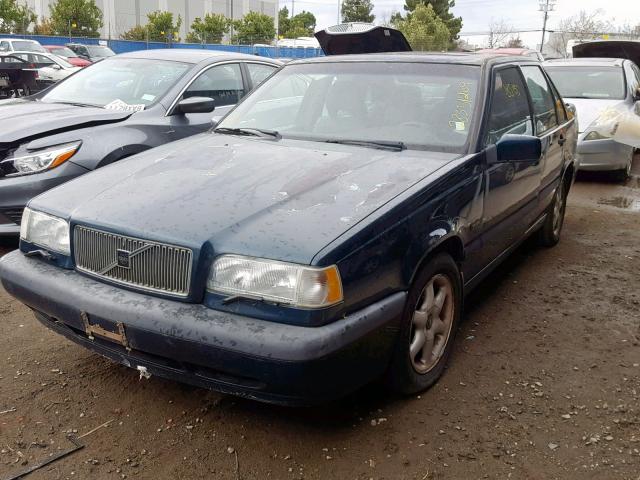 YV1LS5544V1375188 - 1997 VOLVO 850 GREEN photo 2