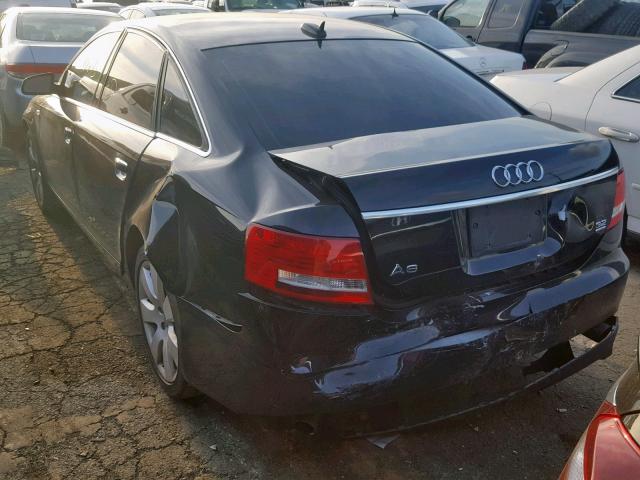 WAUDH74F56N179890 - 2006 AUDI A6 3.2 QUA BLACK photo 3