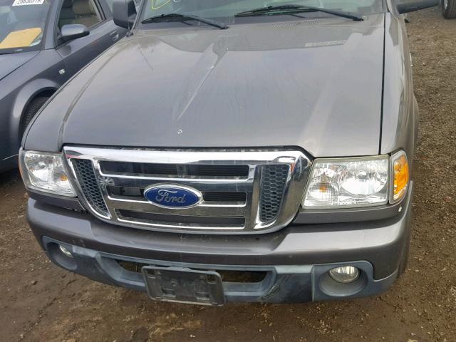 1FTKR1ED8BPA33094 - 2011 FORD RANGER SUP GRAY photo 9