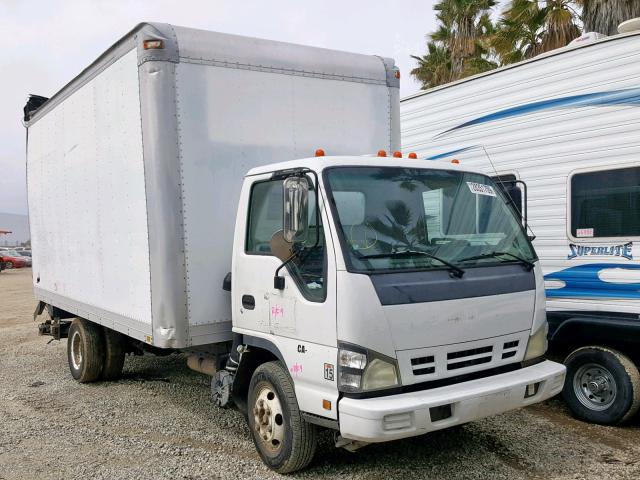 JALC4B16377000039 - 2007 ISUZU NPR WHITE photo 1