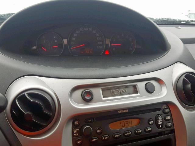 1G8AN12F74Z104039 - 2004 SATURN ION LEVEL WHITE photo 9