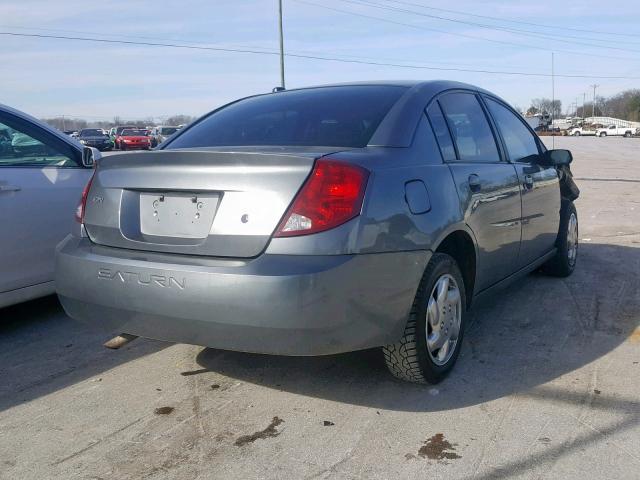 1G8AJ58F97Z125683 - 2007 SATURN ION LEVEL GRAY photo 4
